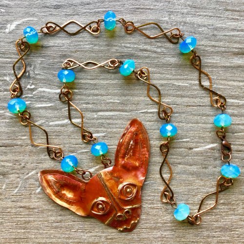 Kristal Wick's Color Inspiration - Charming Chihuahua - , Wire Jewelry Design, Design, color inspiration charming chihuahua